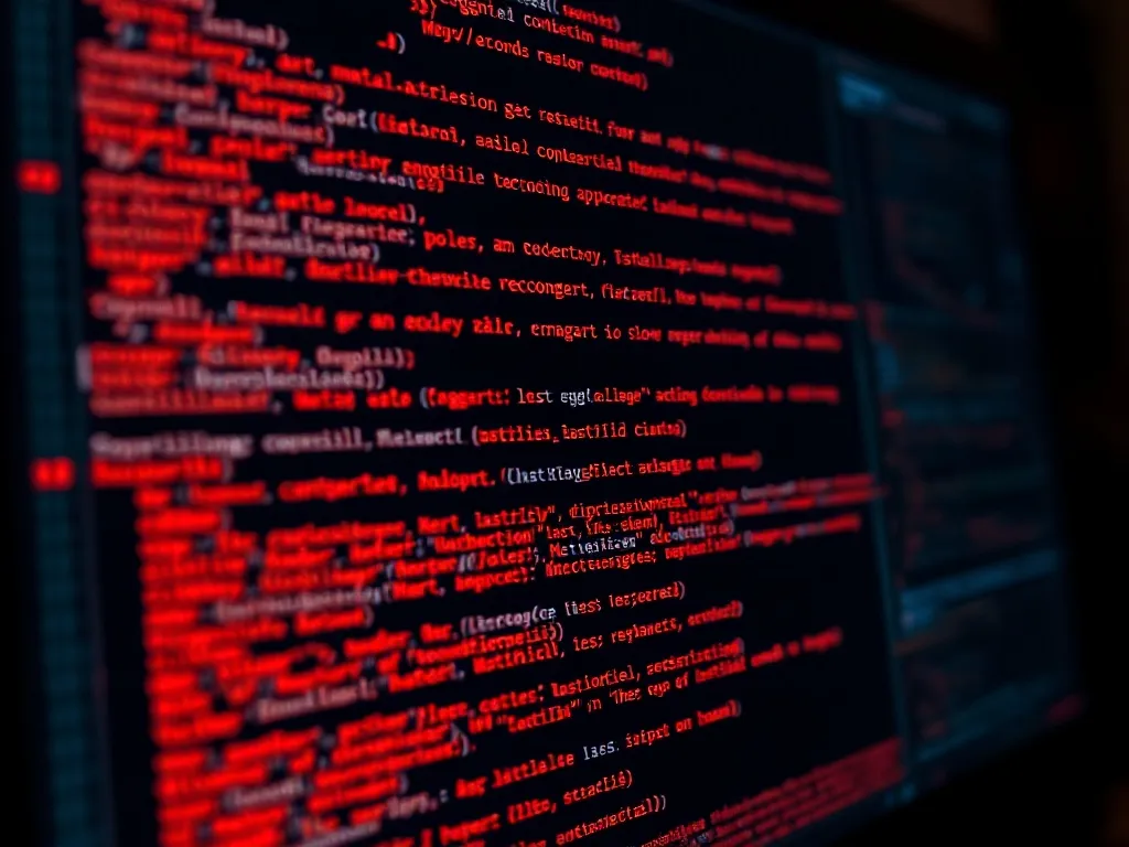 A close up high contrast photo of a computer screen showing